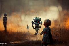 Robot With Child