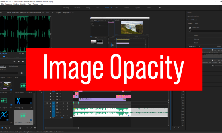 Image Opacity