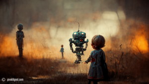 Robot-With-Child